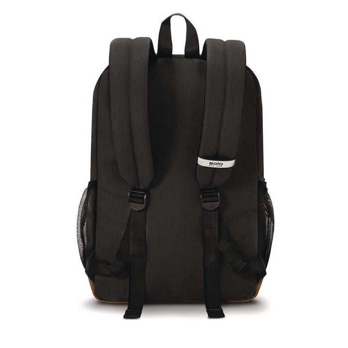 Re:Fresh Machine Washable Backpack, Fits Devices Up to 15.6", 11.4 x 5.25 x 17.5, Dark Gray