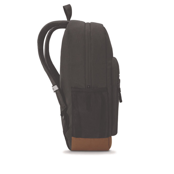 Re:Fresh Machine Washable Backpack, Fits Devices Up to 15.6", 11.4 x 5.25 x 17.5, Dark Gray