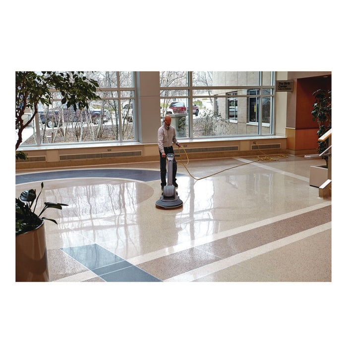 Low-Speed High Productivity Floor Pads 5300, 17" Diameter, Blue, 5/Carton