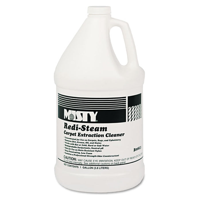 Redi-Steam Carpet Cleaner, 1 gal Bottle, 4/Carton